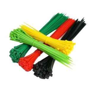 CHINEE Self Locking Nylon Cable Ties 200mm Length 2.5mm Width Strong Industrial Electrical Use Indoor Outdoor Christmas Musical