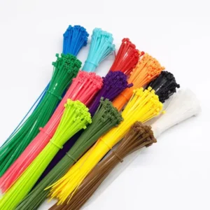 CHINEE Self Locking Nylon Cable Ties 4 X 200mm Plastic Zip Tie Band Wire Binding Wrap Straps DIY Cable Fasten Organiser