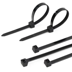 CHINEE Self Locking Nylon Cable Ties 4.6mm X 350mm for Industrial & Electrical Use for Bundling Electrical Cables