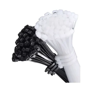CHINEE Self-Locking Nylon Cable Ties 4.8*300mm Heavy Duty Plastic Wire Ties Zip Ties for Home Office Industrial Use