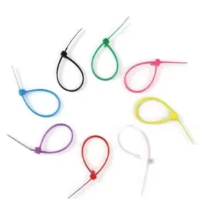 CHINEE Self-Locking Nylon Cable Ties 5*250MM Multicolored Industrial Multi-Purpose UV Resistant From China