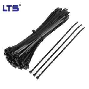 CHINEE Self Locking Nylon Cable Ties Plastic In Black White Color 4.8*350mm