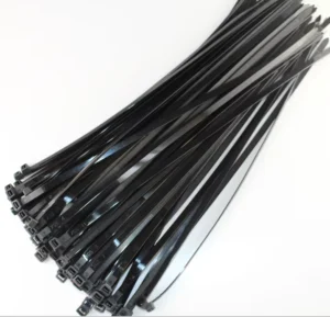 CHINEE Self Locking Nylon Cable Ties Plastic Tie Straps Plastic Wire TieHook and Loop 100pcs bag
