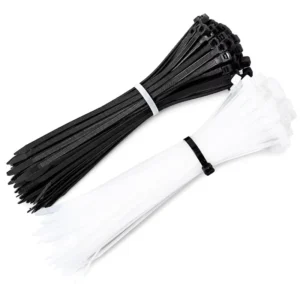 CHINEE Self Locking Nylon Cable Ties Stainless Steel Cable Ties Plastic Self Locking Positioning Components Rubber Seat Wire Clamps