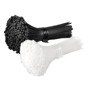 CHINEE Self Locking Nylon Cable Ties Strong Plastic Zip Ties for Indoor Outdoor