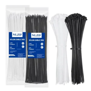 CHINEE Self Locking Nylon Cable Ties for Electrical & Industrial Use Various Lengths (100 550mm) Multiple Widths (2.5 12mm)