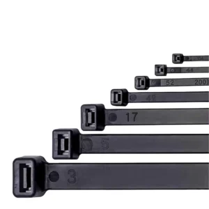 CHINEE Self Locking Plastic Nylon 66 Cable Ties 4.8mm X 200mm CE ROHS REACH UV Resistant Industrial Use Black Yellow Red Bags