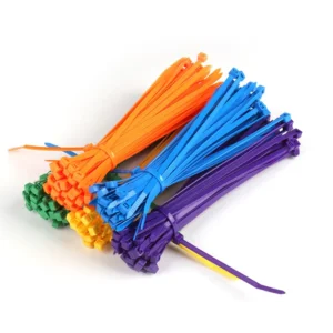 CHINEE Self locking Cable Ties Multi color High Temperature Resistance Nylon Plastic Cable Tie