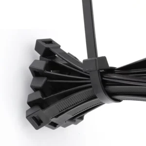 CHINEE Self locking Eco friendly Nylon Cable Ties 3.6*370mm Black CE ROHS Certified for Bunding Wires