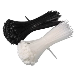CHINEE Self locking Nylon Cable Ties, 4.8x400mm, Made of Nylon 66, Used for Wire Bundling and Fixation