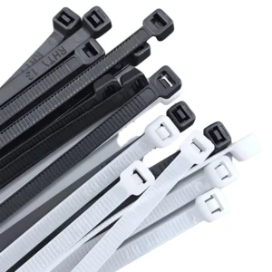 CHINEE Self-locking Nylon PA66 10x900mm UV Resistant Cable Ties for Bundle Electrical Cables Tensile Strength