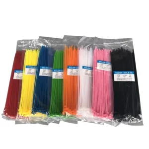 CHINEE Self locking Other Cable Ties 8inch Colorful CE Certified 100 Pcs Per Packet