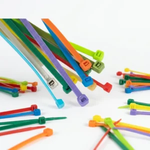 CHINEE Self-locking Plastic Nylon Cable Tie Bundle 10inch 4.8*250mm 100pcs/bag