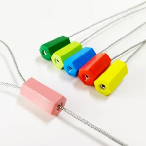 CHINEE Single Use 1.8mm 1.5mm Cable Duct Seal High Security Waterproof Pull Tight Lock for Container Cable Penetration