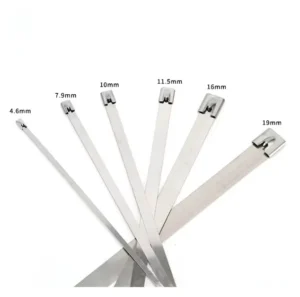 CHINEE Small Self Locking Cable Ties Customized Stainless Steel Zip Ties