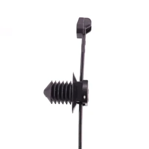 CHINEE Specialty Nylon Cable Ties for New Energy Cars Push Mountable Split Type Screw Threaded Rugged Zip Ties Flexible Car Zip Tie