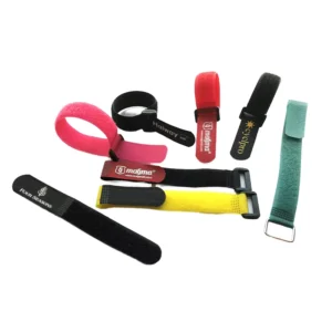 CHINEE Standard Hook and Loop Tie Adjustable Velcro Strap for Cable Management Wire Organizer Binding
