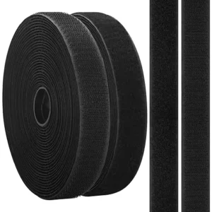 CHINEE Sticky Back Tape Black 50mm Wide 150mm Adhesive Hook and Loop Tape Magnetic Hook Strap Hook and Loop Belt