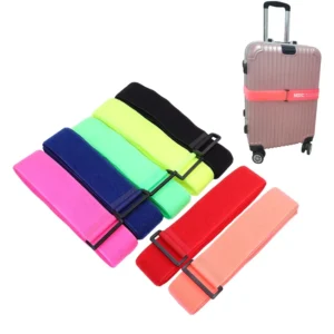 CHINEE Strength Luggage Skid Resistance Cinch Colorful Adjustable Cable Wrap Elastic Hook Loop Fastener Strap Eco-Friendly Nylon