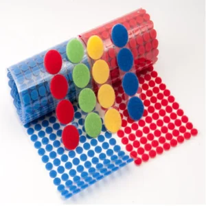 CHINEE Strip Tape Sticky Back Interlocking Reusable Heat Resistance Fabric Dot Nylon Self Adhesive Hook and Loop Fastener Cable Tie