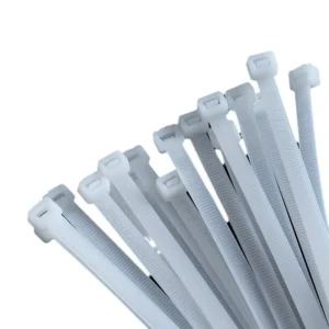 CHINEE Strong Nylon 66 Cable Ties Self Locking Plastic Strap Strangler in Black & White 100mm to 400mm Length Options
