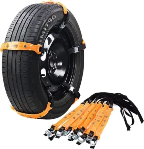 CHINEE TPU Material Anti-slip Cable Ties Are Used in Winter Snowy Conditions