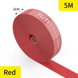 CHINEE TUTI OEM ODM Reusable Velcro Cable Ties Practical Storage Ties Velcro Strap for USB Cables home Office