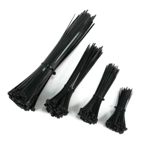 CHINEE UV Cable Ties High Quality Black Color Nylon Cable Ties Impact Resistant Portable Car Zip Ties