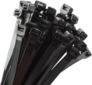 CHINEE UV Resistant 2.5mm 3.6mm 4.8mm Width Self Locking Nylon 66 Cable Ties Industrial Use 10~+70 China Made Wire Management