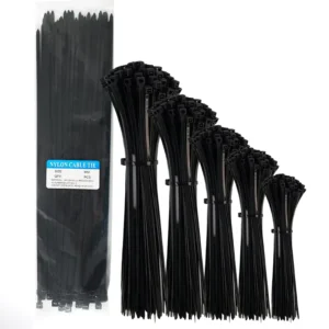 CHINEE UV Resistant Black Color Self-locking Nylon 66 Cable Tie Price Zip Ties
