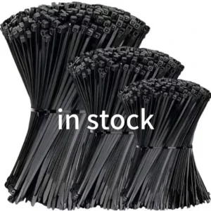 CHINEE UV Resistant Heat Resistant Nylon 66 Self Locking Waterproof 12 Inch Outdoor Weatherproof Flexible Cable Tie Custom Logo Printed