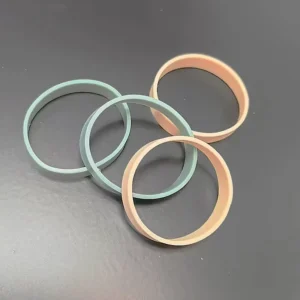 CHINEE Unbreakable Elastic Silicone Rubber Band Silicone Elastic Bands Silicone Looped Cable Ties Colored Silicone Rings