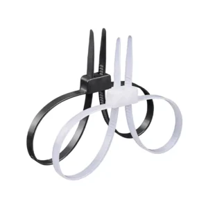 CHINEE Unique Design Nylon Double Buckle Cable Ties Self Locking Cable Straps Nylon Material