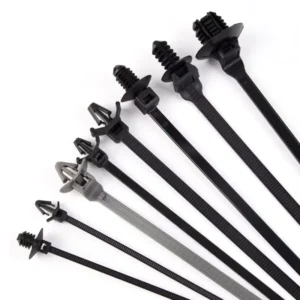 CHINEE Universal Self Locking Nylon Cable Ties Car Hose Fastening Zip Car Nylon Tie Wrap Cable Fixed Fastener Clips Strap