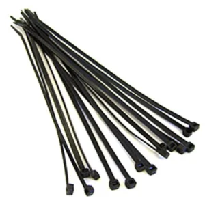 CHINEE Upgraded Black Nylon UV Resistant Zip Ties Heavy Duty Self Locking Cable Tie Buckle For Car Repairs Universal Cable Management