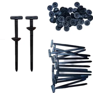 CHINEE Upgraded Nylon Universal Cable Tie Buckle Heavy Duty Self Locking UV Resistant Black Zip Ties for Car Repairs Cable Tie