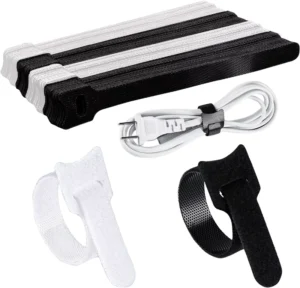 CHINEE Versatile for Magic Strap Cable Ties Custom Size Adjustable Cord Straps Eco Friendly Self Adhesive Hook Loop Strap Ties Adhesive