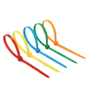 CHINEE WANDU Eco Friendly Self Locking Nylon Cable Ties 4.8x400mm Multi Color
