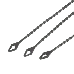 CHINEE WD126 3*150mm Bead Type Releasable Nylon 66 Cable Ties (-40~120)