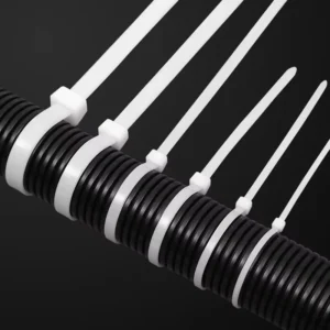 CHINEE WEICHI CT0004 Small White Nylon Plastic Cable Ties for Electrical and Chassis Cable Management