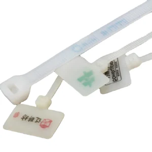 CHINEE Waterproof Custom Printed Self Locking RFID Plastic Zip Tie Nylon Cable Tie Tag Nylon Cable Tie