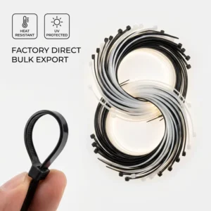 CHINEE Weather Resistant Locking Nylon Cable Ties 4.8*450mm