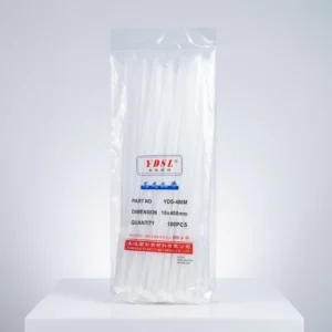 CHINEE White Self locking Cable Tie 7.6 * 250mm Cable Tie Nylon Self locking Cable Tie