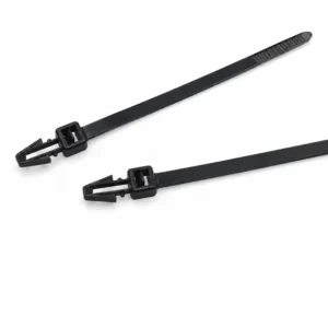 CHINEE Wing Push Mount Cable Ties Automotive Wire Harness Fastener Nylon 66 Heat Resistant Zip Ties for Car Chassis