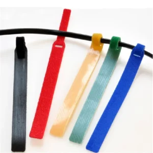 CHINEE Wire Management Back to Back Fabric Hook Loop Cable Tie