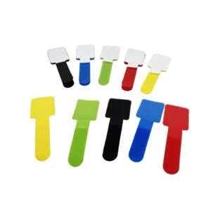 CHINEE Wire Storage Hook Loop Strip 3M Double Sided Eco-Friendly Nylon Sticky-Back Cable Organizer Relasable Hook Loop Strap