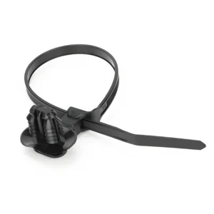 CHINEE X185 Cable Ties for Oval Hole 5*235mm Nylon Auto Zip Ties for 0.6 7mm Plate Thickness & 6.2 7*12 13mm Hole Diameter