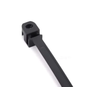 CHINEE X61 Self Locking Stud Mount Cable Ties 8.4*170mm Nylon 66 with 5 6mm Hole Diameter