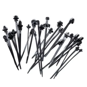 CHINEE XHG 100 Nylon 66 Self Locking Cable Ties 2.5mm 4.6mm 250mm Fixed Zip Edge Clip 1 3mm Plate Thickness Plastic Industrial