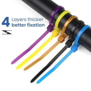 CHINEE YDSL 3.6mm X 200mm Factory Direct Sales Plastic Cable Tie Never Break Mini Duty Strong Self Locking Nylon Wrap